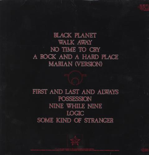 The Sisters Of Mercy First And Last And Always - Gatefold vinyl LP album (LP record) UK SOMLPFI369495