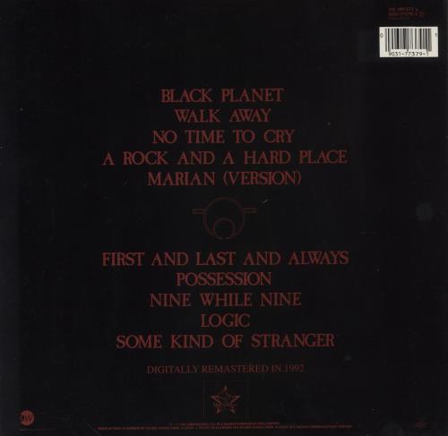 The Sisters Of Mercy First And Last And Always - Hype Sticker vinyl LP album (LP record) UK SOMLPFI856662