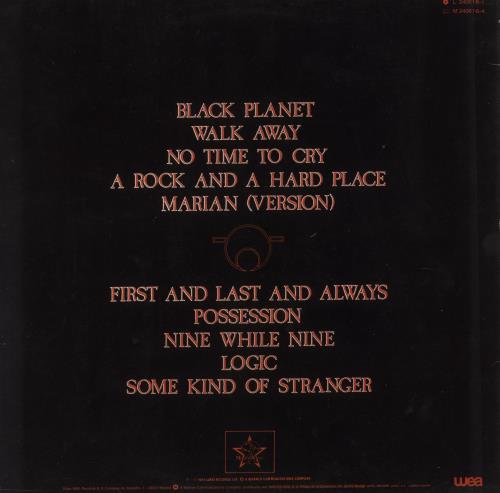 The Sisters Of Mercy First And Last And Always vinyl LP album (LP record) Spanish SOMLPFI856617