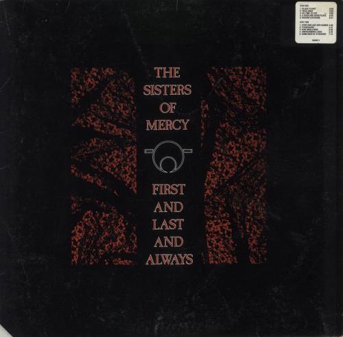 The Sisters Of Mercy First And Last And Always vinyl LP album (LP record) US SOMLPFI888011