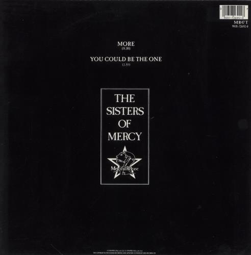 The Sisters Of Mercy More 12" vinyl single (12 inch record / Maxi-single) UK SOM12MO49809