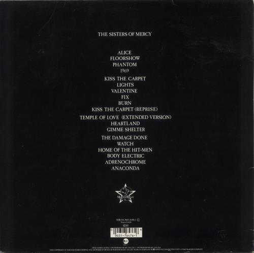 The Sisters Of Mercy Some Girls Wander By Mistake - VG 2-LP vinyl record set (Double LP Album) UK SOM2LSO866692