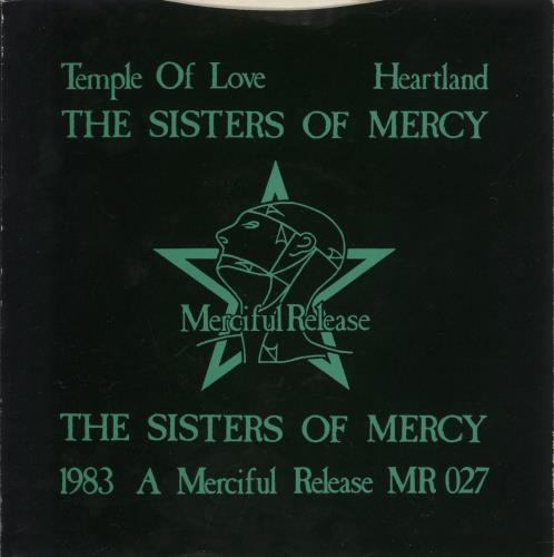 The Sisters Of Mercy Temple Of Love 7" vinyl single (7 inch record / 45) UK SOM07TE109803