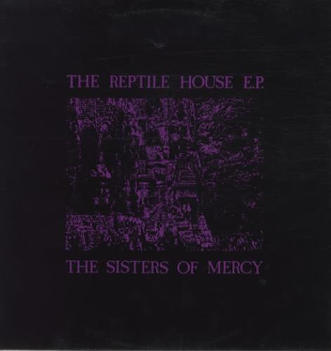The Sisters Of Mercy The Reptile House EP + lyric insert 12" vinyl single (12 inch record / Maxi-single) UK SOM12TH207722