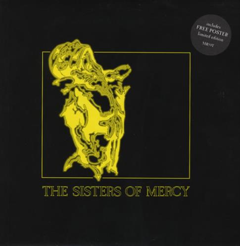 The Sisters Of Mercy Under The Gun + Poster 12" vinyl single (12 inch record / Maxi-single) UK SOM12UN99810