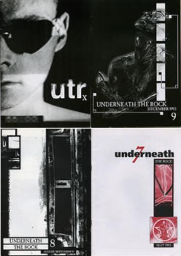 The Sisters Of Mercy Underneath The Rock - Set Of 8 Fanzines fanzine UK SOMFAUN286222
