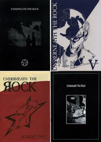 The Sisters Of Mercy Underneath The Rock - Set Of 8 Fanzines fanzine UK SOMFAUN286222