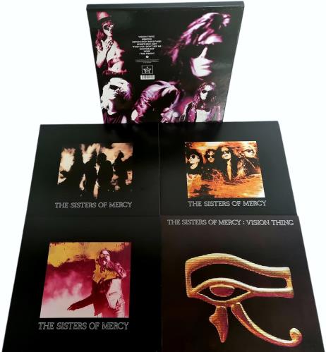 The Sisters Of Mercy Vision Thing - 180gm Vinyl Box Set UK SOMVXVI768595