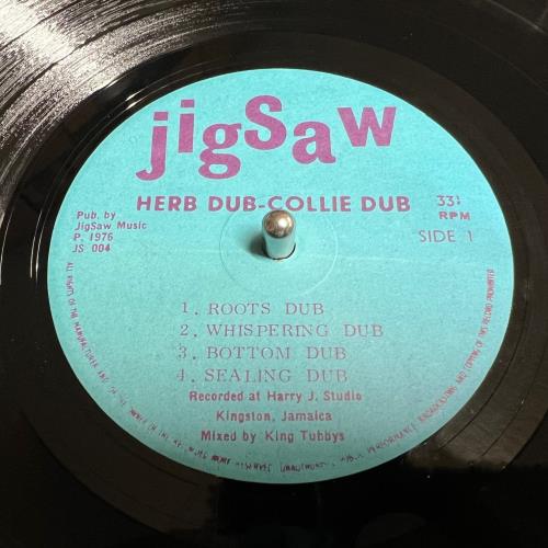 The Skatalites Herb Dub-Collie Dub vinyl LP album (LP record) UK 4SKLPHE827818