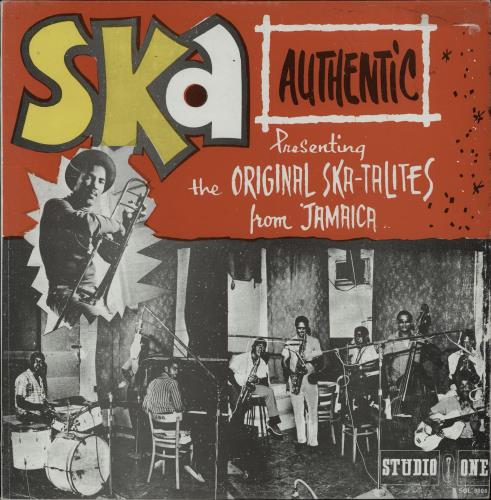 The Skatalites Ska Authentic vinyl LP album (LP record) Jamaican 4SKLPSK755907