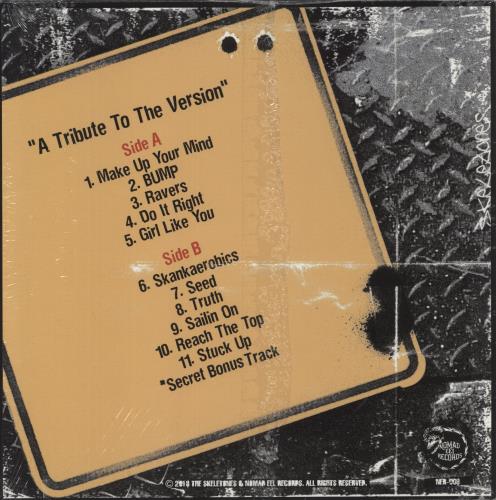 The Skeletones Bump - Yellow & Blue Splatter Vinyl vinyl LP album (LP record) US 96LLPBU883577