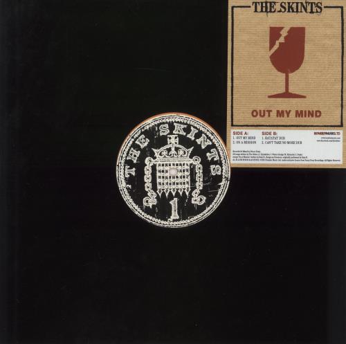 The Skints Out My Mind - Orange Vinyl 12" vinyl single (12 inch record / Maxi-single) UK 5KG12OU883234