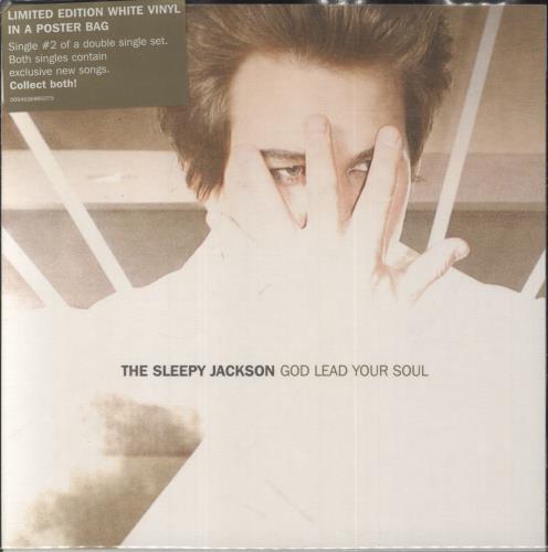 The Sleepy Jackson God Lead Your Soul - White Vinyl 7" vinyl single (7 inch record / 45) UK S/J07GO364223