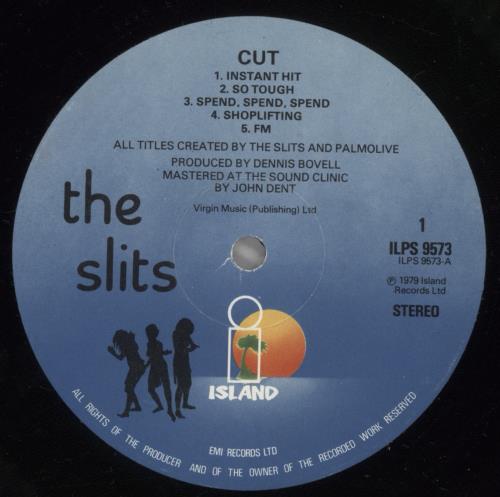 The Slits Cut - 2nd - EX vinyl LP album (LP record) UK SLILPCU886095