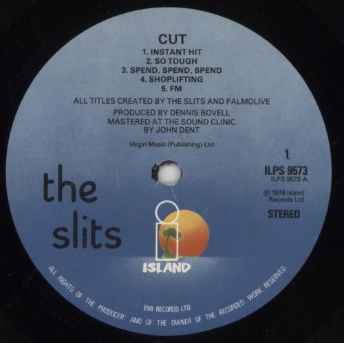 The Slits Cut - EX vinyl LP album (LP record) UK SLILPCU851034