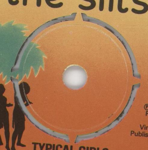 The Slits Typical Girls + P/S - EX 7" vinyl single (7 inch record / 45) UK SLI07TY887554