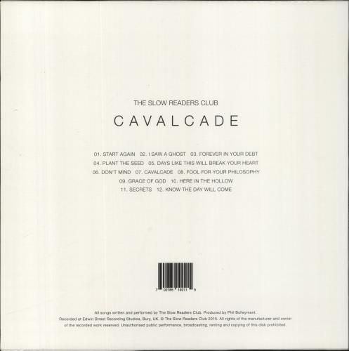 The Slow Readers Club Cavalcade - Green Vinyl vinyl LP album (LP record) UK 4J4LPCA839430