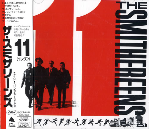 The Smithereens 11 - Eleven CD album (CDLP) Japanese SMRCDEL557450