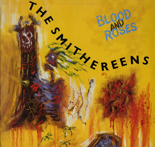 The Smithereens Blood And Roses 12" vinyl single (12 inch record / Maxi-single) US SMR12BL558844