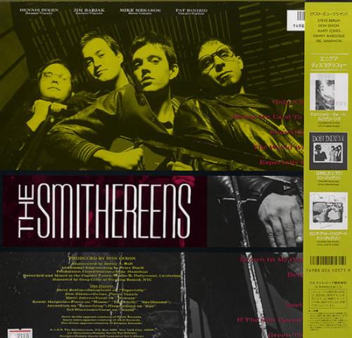 The Smithereens Green Thoughts vinyl LP album (LP record) Japanese SMRLPGR178060