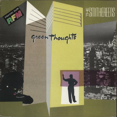 The Smithereens Green Thoughts vinyl LP album (LP record) French SMRLPGR876867