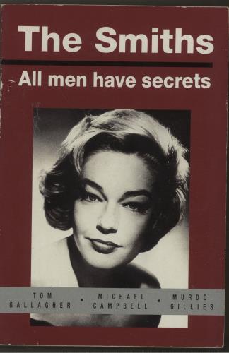 The Smiths All Men Have Secrets book UK SMIBKAL254706