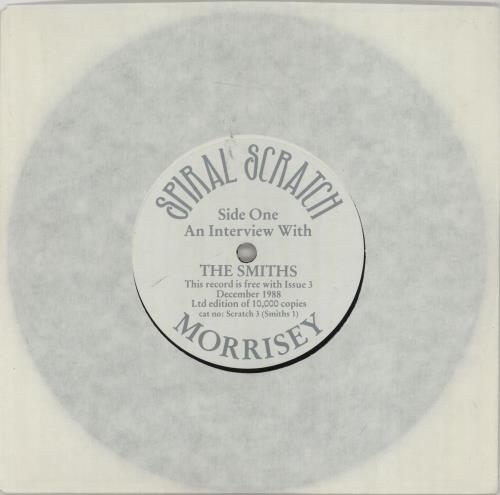 The Smiths An Interview With The Smiths 7" vinyl single (7 inch record / 45) UK SMI07AN254809
