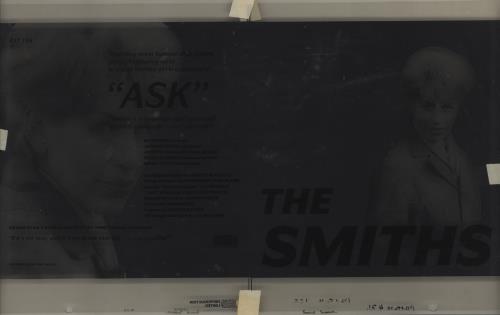 The Smiths Ask - Artwork artwork UK SMIARAS673057