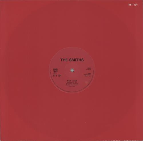The Smiths Ask - EX 12" vinyl single (12 inch record / Maxi-single) UK SMI12AS704641