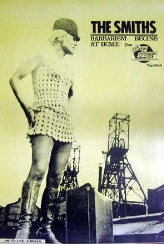 The Smiths Barbarism Begins At Home German Poster poster UK SMIPOBA382163