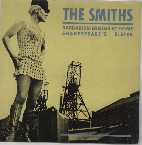 The Smiths Barbarism Begins At Home 7" vinyl single (7 inch record / 45) German SMI07BA675108