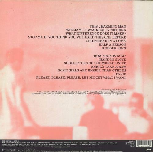 The Smiths Best...I - EX vinyl LP album (LP record) UK SMILPBE831196