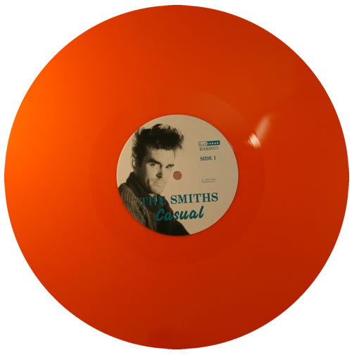 The Smiths Casual - Orange Vinyl vinyl LP album (LP record) UK SMILPCA557510