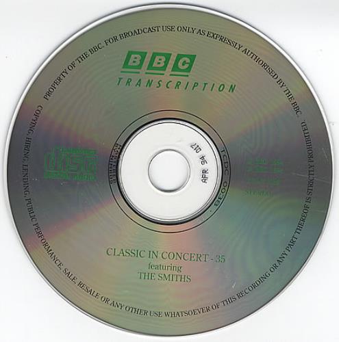 The Smiths Classic In Concert 35 CD album (CDLP) UK SMICDCL367193