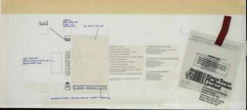 The Smiths Girlfriend In A Coma - Artwork artwork UK SMIARGI669242