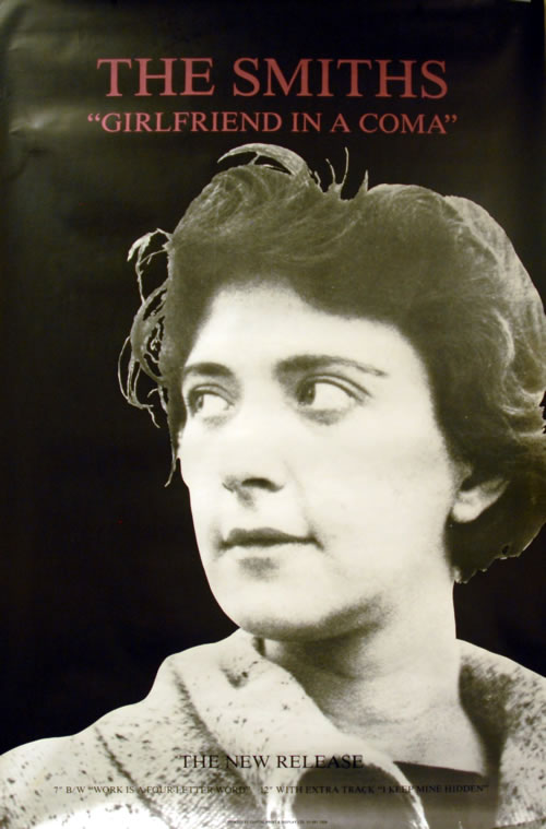 The Smiths Girlfriend In A Coma poster UK SMIPOGI403191