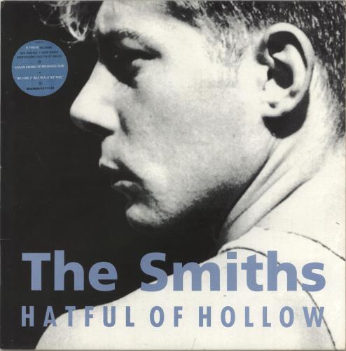 The Smiths Hatful Of Hollow - 2nd Stickered + Inner vinyl LP album (LP record) UK SMILPHA696473