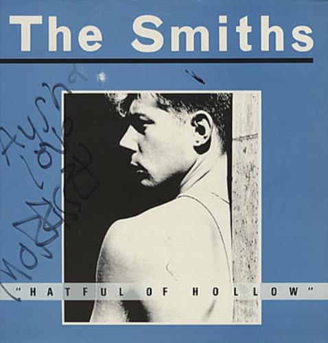 The Smiths Hatful Of Hollow - Autographed by Morrissey & Andy Rourke vinyl LP album (LP record) UK SMILPHA304265