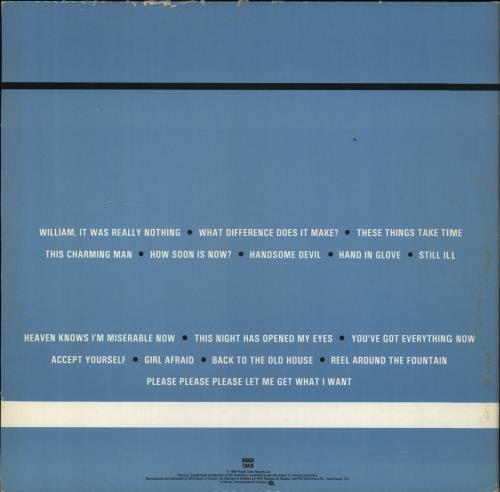 The Smiths Hatful Of Hollow - VG vinyl LP album (LP record) Canadian SMILPHA856066