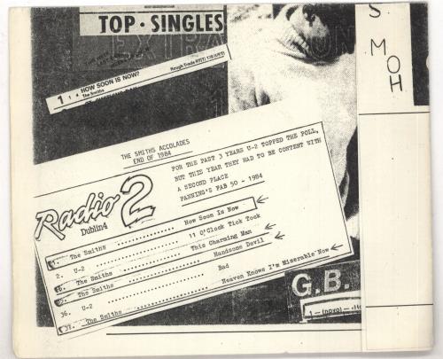 The Smiths How Soon Is Now? + press release 7" vinyl single (7 inch record / 45) Portuguese SMI07HO727730