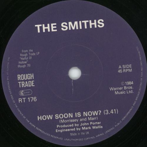 The Smiths How Soon Is Now? - Solid 7" vinyl single (7 inch record / 45) UK SMI07HO28778