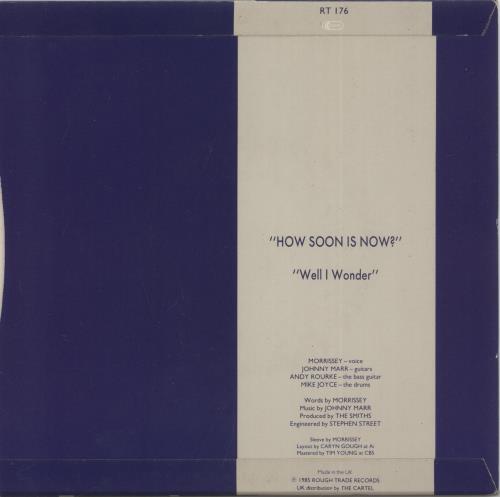 The Smiths How Soon Is Now? - Solid 7" vinyl single (7 inch record / 45) UK SMI07HO28778