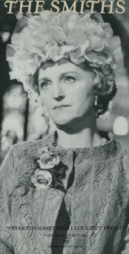 The Smiths I Started Something I Couldn't Finish - Rough Trade poster UK SMIPOIS137776