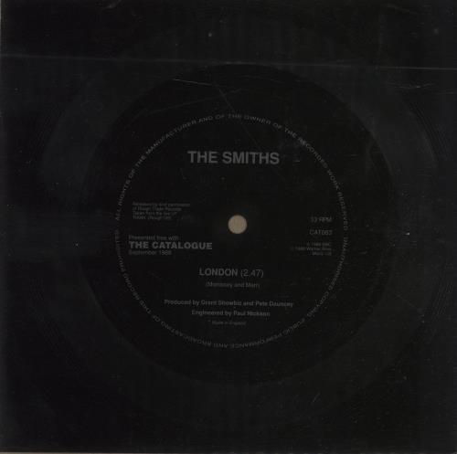 The Smiths London + Magazine 7" vinyl single (7 inch record / 45) UK SMI07LO91441