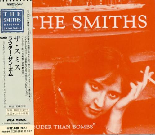 The Smiths Louder Than Bombs CD album (CDLP) Japanese SMICDLO389237