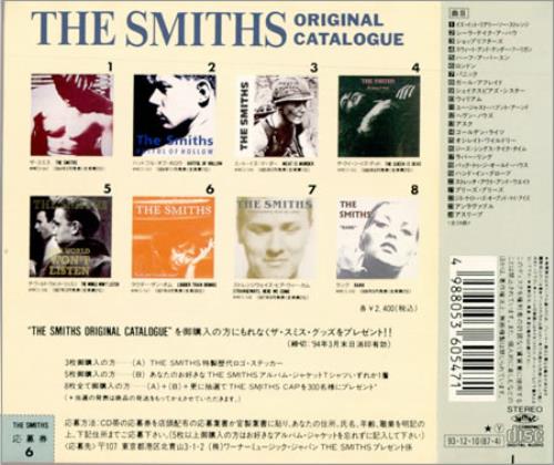The Smiths Louder Than Bombs CD album (CDLP) Japanese SMICDLO389237