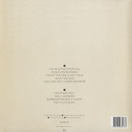 The Smiths Meat Is Murder - 180g - Sealed vinyl LP album (LP record) UK SMILPME475079