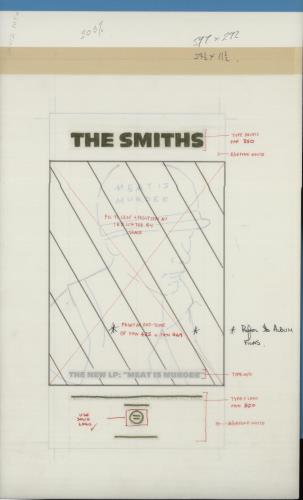 The Smiths Meat Is Murder - Artwork artwork UK SMIARME669143