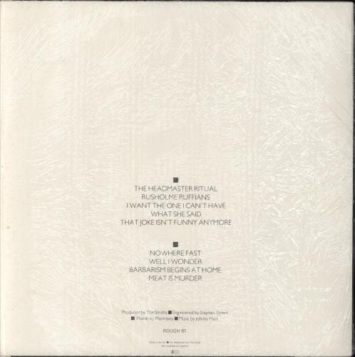 The Smiths Meat Is Murder - EX - Shrink vinyl LP album (LP record) UK SMILPME832062