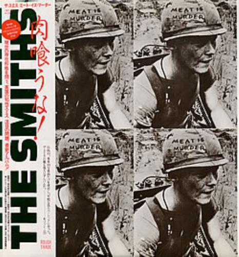 The Smiths Meat Is Murder vinyl LP album (LP record) Japanese SMILPME222592